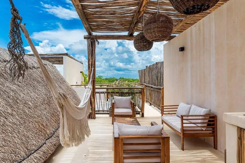 Lejlighed @Villa.Akbal- 2Bd Rooftop W/ Open Dinning Room Tulum Mexico