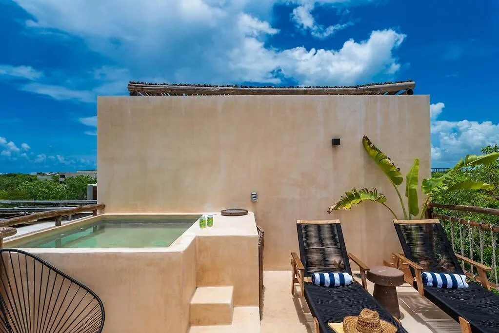 Lejlighed @Villa.Akbal- 2Bd Rooftop W/ Open Dinning Room Tulum