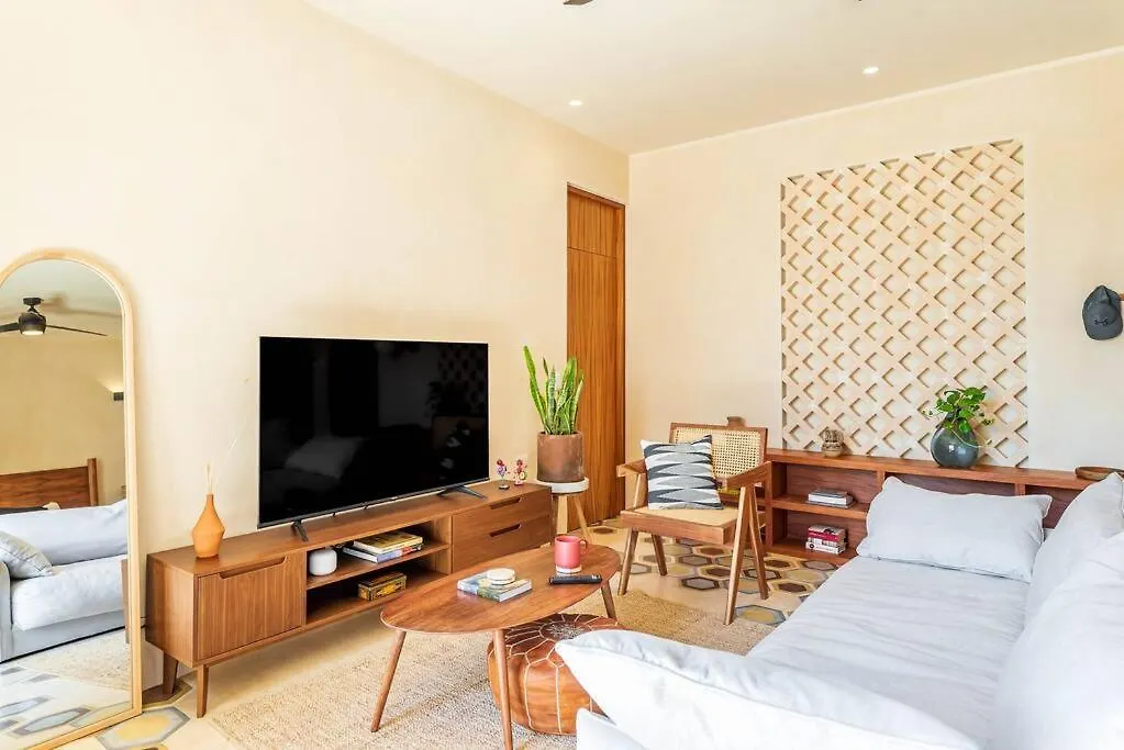 Apartment @Villa.Akbal- 2Bd Rooftop W/ Open Dinning Room Tulum Mexico