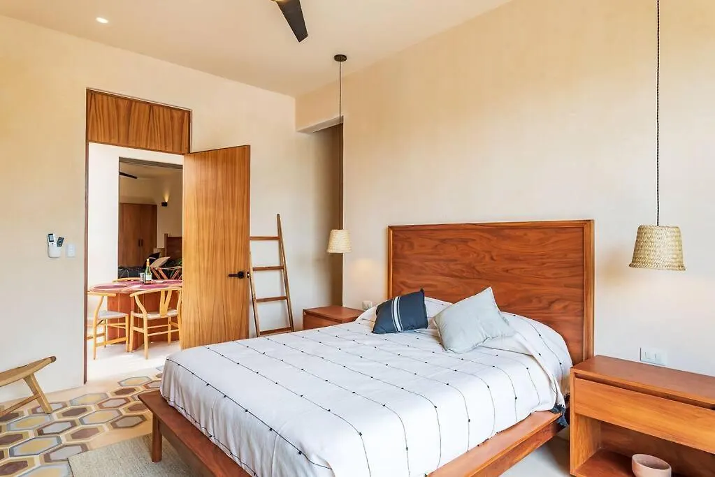 Apartment @Villa.Akbal- 2Bd Rooftop W/ Open Dinning Room Tulum