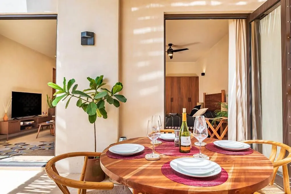 Apartment @Villa.Akbal- 2Bd Rooftop W/ Open Dinning Room Tulum