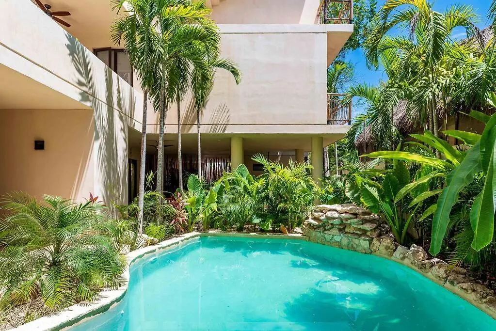 @Villa.Akbal- 2Bd Rooftop W/ Open Dinning Room Tulum