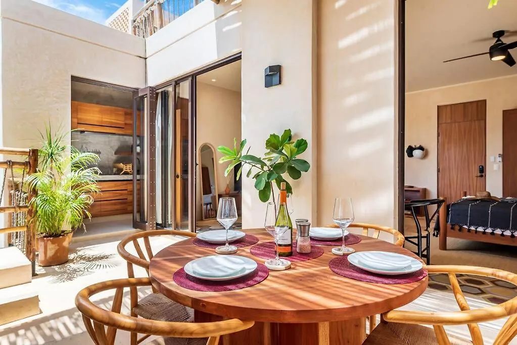 @Villa.Akbal- 2Bd Rooftop W/ Open Dinning Room Tulum Apartment