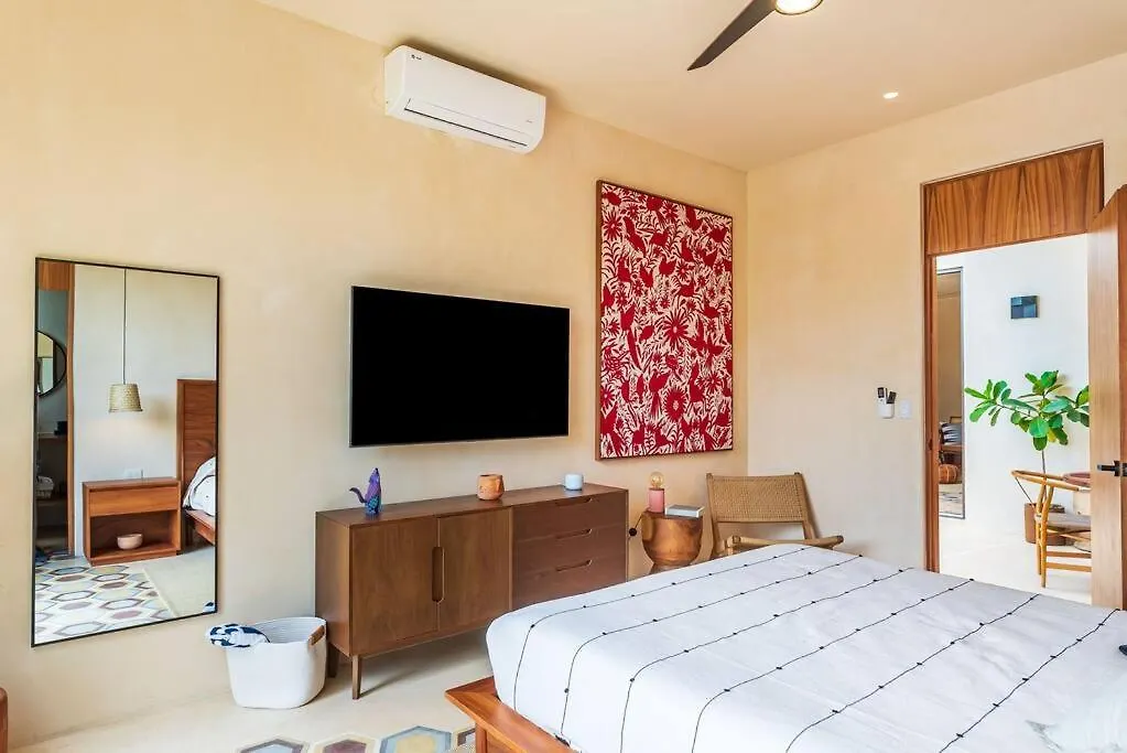 @Villa.Akbal- 2Bd Rooftop W/ Open Dinning Room Tulum Mexico