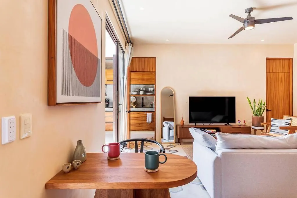 Apartment @Villa.Akbal- 2Bd Rooftop W/ Open Dinning Room Tulum